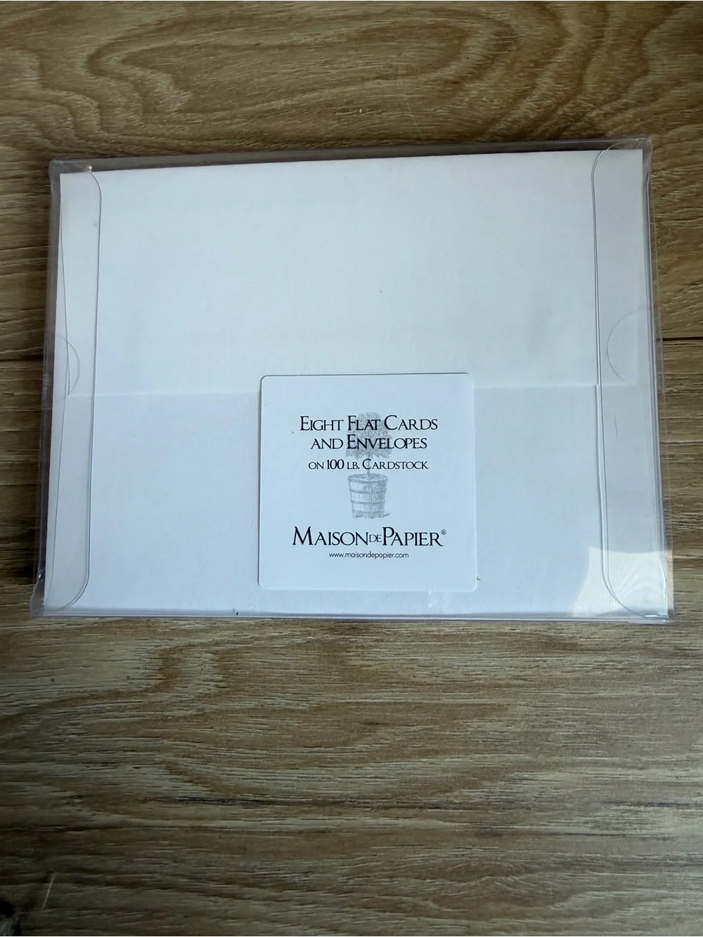 Kansas Emblem Blank Note Cards - White with Blue Emblem